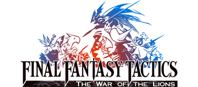 Final Fantasy Tactics: The War of the Lions logo for PSP